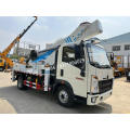 HOWO 28m high-altitude operation bucket truck for sale
